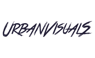 Logo von urbanvisuals webdesign, corporate branding, visual communication