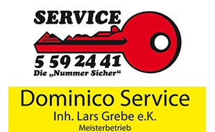 Logo von Dominico-Service Inh. Lars Grebe e.K. Schlüsseldienst & Einbruchschutz