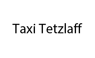 Logo von Tetzlaff Dieter Taxi Personen- u. Lastenfahrten