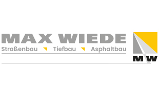 Logo von Max Wiede GmbH Straßenbau