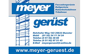 Logo von Meyer Gerüstbau