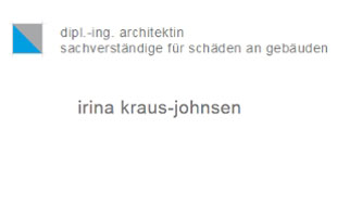 Logo von Kraus-Johnsen Irina Dipl.-Ing. Bausachverständige