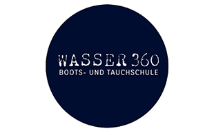 Logo von wasser360 Deine Bootsschule Bootsführerscheine und Tauchen