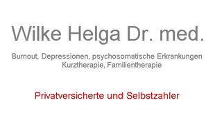 Logo von Wilke Helga Dr. med. Praxis für Psychotherapie