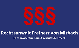 Logo von Gunther Freiherr von Mirbach Rechtsanwalt