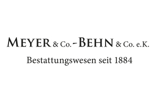 Logo von Bestatter Meyer & Co. - Behn & Co. I Bestattungen seit 1884