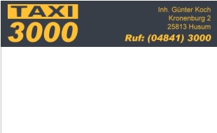 Logo von Taxi Anruf 3000 Taxiunternehmen
