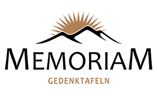 Logo von MEMORIAM Gedenktafeln - Manufaktur für Grabtafeln aus Schiefer
