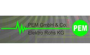 Logo von PEM GmbH & Co. Elektro Rohs KG. Elektroinstallationen