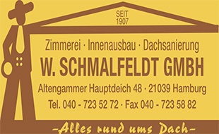 Logo von Wilhelm Schmalfeldt Zimmerei GmbH