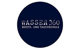 Logo von wasser360 Deine Bootsschule Bootsführerscheine und Tauchen