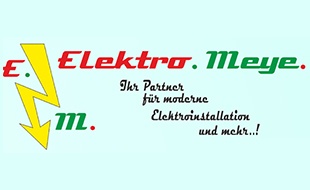 Logo von Elektro Meye Elektroinstallationen