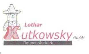 Logo von Kutkowsky GmbH Meisterbetrieb für Zimmerarbeiten
