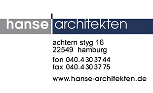 Logo von hanse architekten