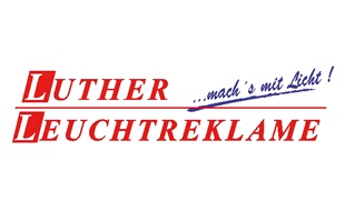 Logo von Luther Leuchtreklame
