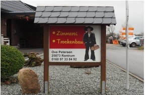 Logo von Petersen, Ove GmbH & Co. KG Zimmerei
