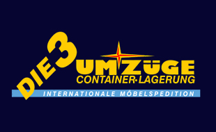 Logo von DIE 3 Möbelspedition Umzüge-Container-Lagerung