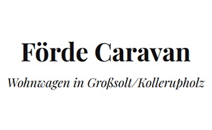 Logo von Förde Caravan Wohnwagenhandel, Campingcenter