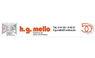 Logo von H.G. Mello GmbH & Co. KG Trockenbau