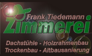 Logo von Tiedemann Frank, Zimmerei