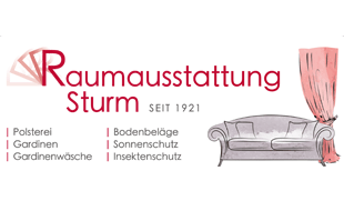 Logo von Raumausstattung Sturm GmbH