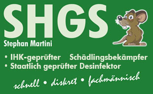 Logo von SHGS Schädlingsbekämpfung