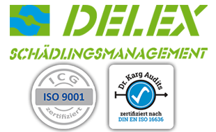 Logo von DELEX Schädlingsmanagement