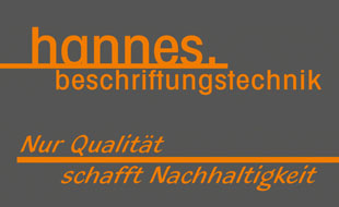 Logo von Hannes Industriegravuren GmbH