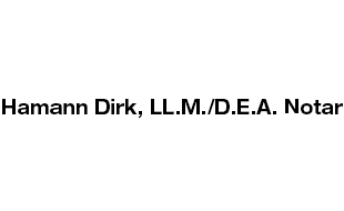 Logo von Hamann Dirk, LL.M./D.E.A. Notar