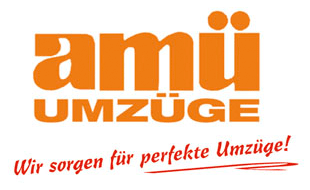 Logo von amü UMZÜGE, TRANSPORT & LOGISTIK GMBH - Möbeltransporte /  Nah- u. Fernverkehr / Güterkraftverkehr