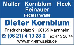 Logo von Kornblum Dieter Rechtsanwalt