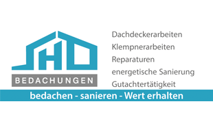 Logo von SHD Bedachungen GmbH