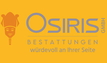 Logo von BESTATTUNGEN OSIRIS GMBH, würdevoll an Ihrer Seite