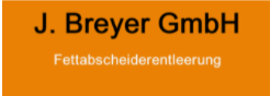 Logo von JOSEF BREYER GMBH - Fettabscheider / Kanalreinigung / Containerdienst