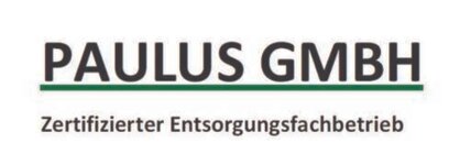 Logo von Paulus GmbH / Abfallentsorgung - Altpapier -Blaue Tonne - Gelbe Tonne