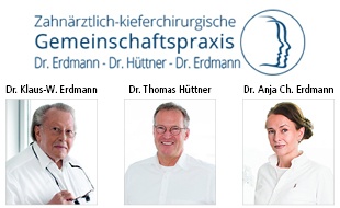Logo von Zahnärztlich-Kieferchirurgische Gemeinschaftspraxis Dr. Erdmann - Dr. Hüttner - Dr. Erdmann