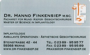 Logo von Finkensiep Hanno Dr. M.SC.