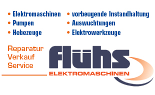 Logo von Flühs Elektromaschinenbau