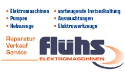 Logo von Flühs Elektromaschinenbau