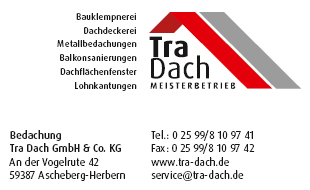 Logo von Tra Dach GmbH & Co. KG