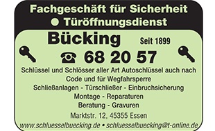 Logo von Heinrich Bücking Sicherheitstechnik Inh. Siegbert Lange-Pauls