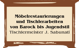 Logo von Möbelrestaurierungen Tischlereimeister J. Sabunati