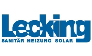 Logo von Lecking GmbH & Co. KG Heizung-Sanitär-Solar