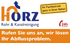 Logo von Abfluss verstopft - Horz Rohrreinigung u. Sanierung