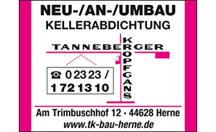 Logo von Tanneberger & Kropfgans Bau-GmbH