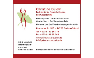 Logo von Bülow Christine