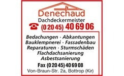 Logo von Abkantungen aller Art Bedachungen Denechaud