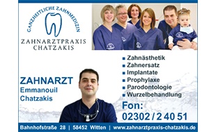 Logo von Chatzakis Emmanouil Zahnarztpraxis