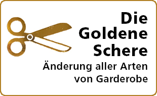 Logo von Die Goldene Schere Schneiderei