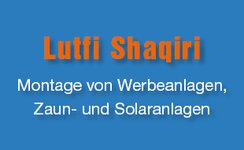 Logo von Lutfi Shaqiri Montage von Werbeanlagen, Zaunanlagen